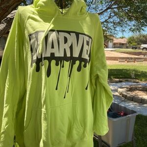 Marvel Neon hoodie from torrid size 2